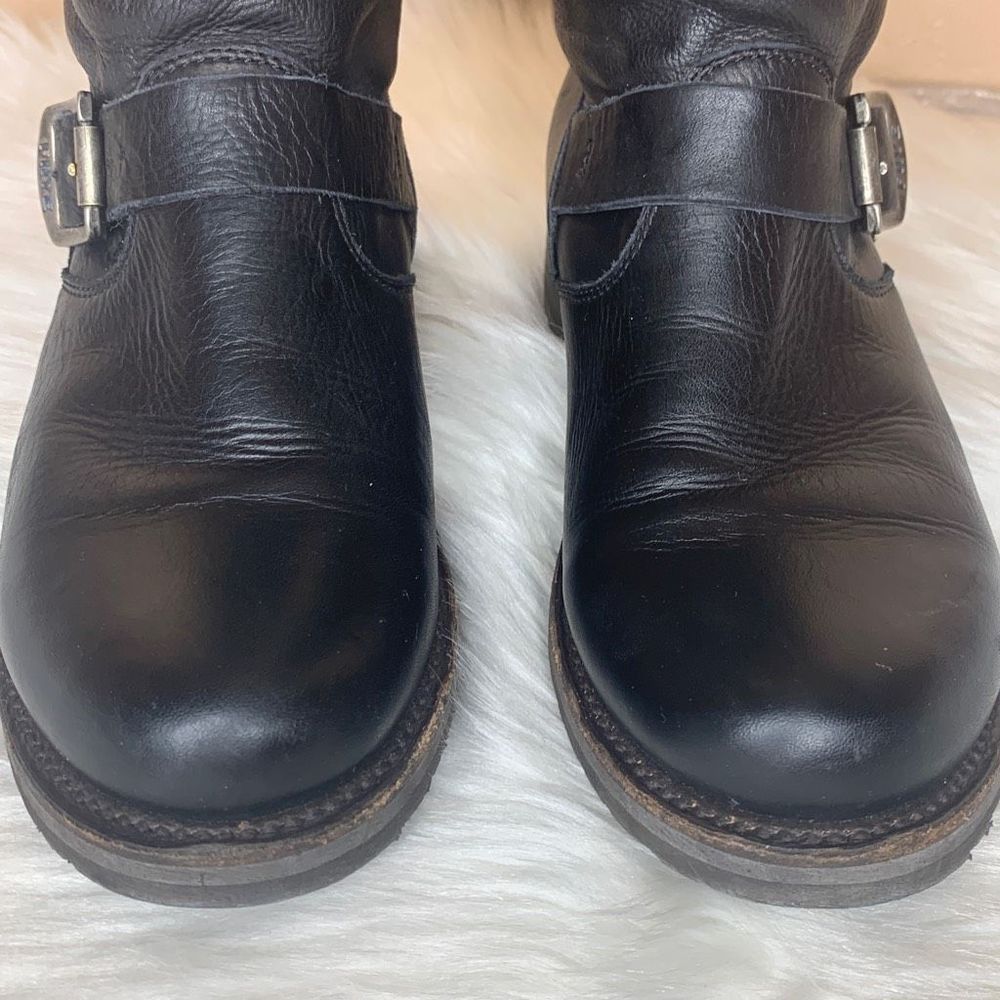 Frye Womens Veronica Short Bootie
Boots Black Leather Slouchy Moto
Ankle Boots S - Picture 5 of 16